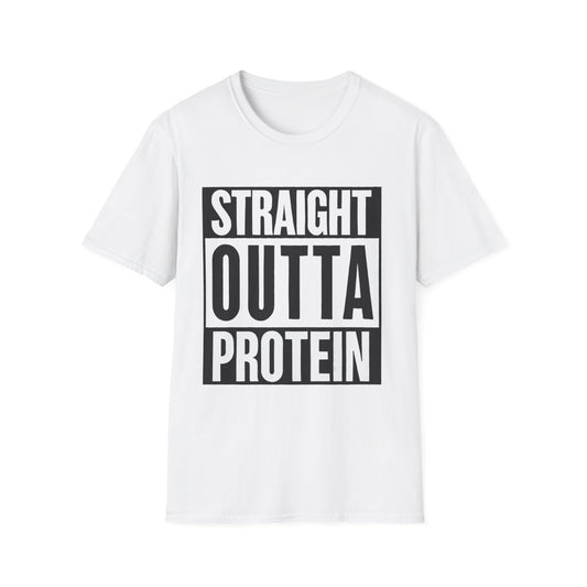 Funny Straight Outta Protein Tee