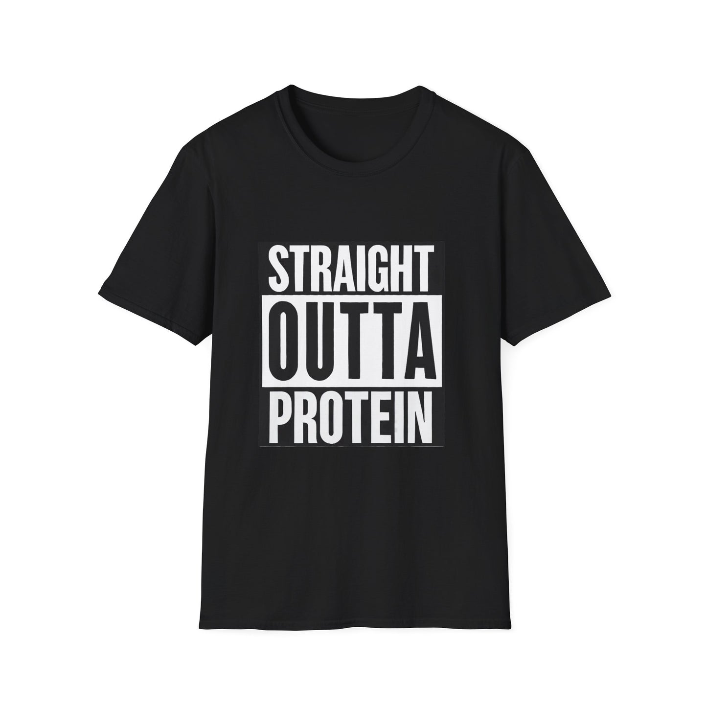 Funny Straight Outta Protein Tee