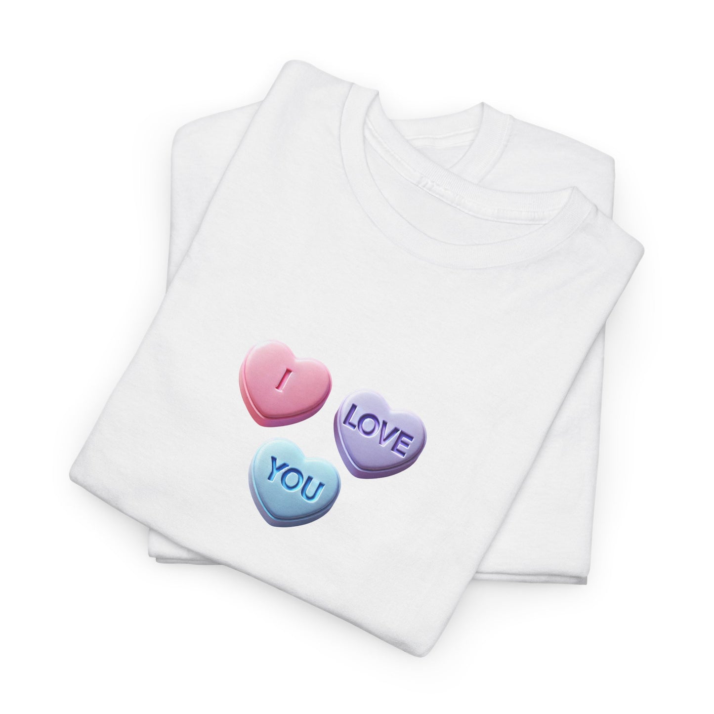 Valentines Day Candy Hearts Tee