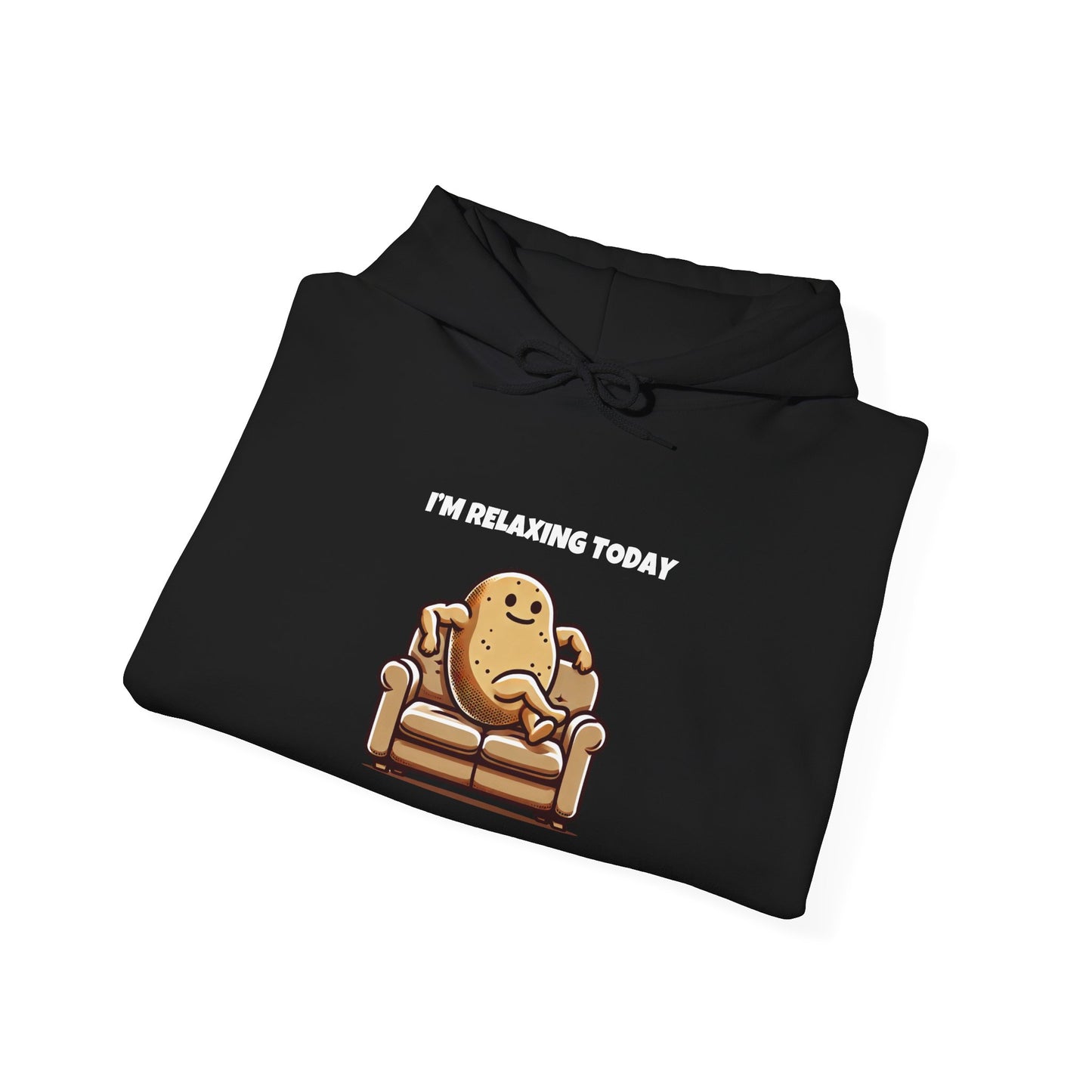 Funny Couch Potato Hooded Sweatshirt