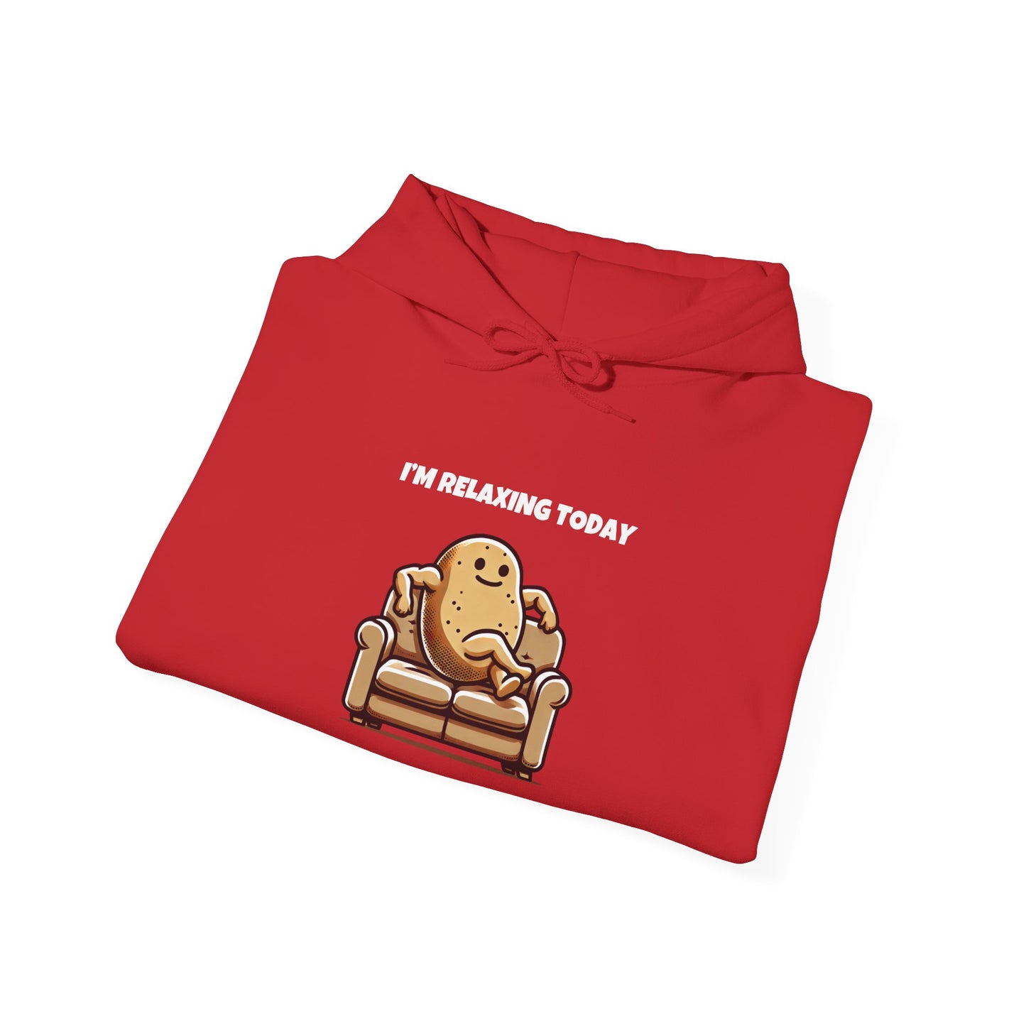 Funny Couch Potato Hooded Sweatshirt