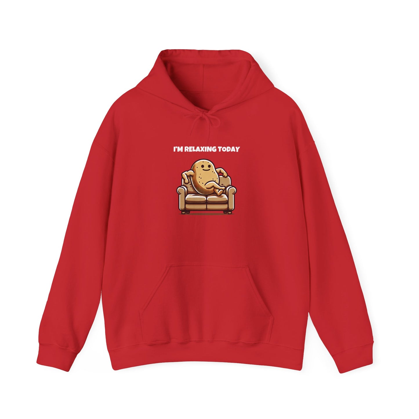 Funny Couch Potato Hooded Sweatshirt