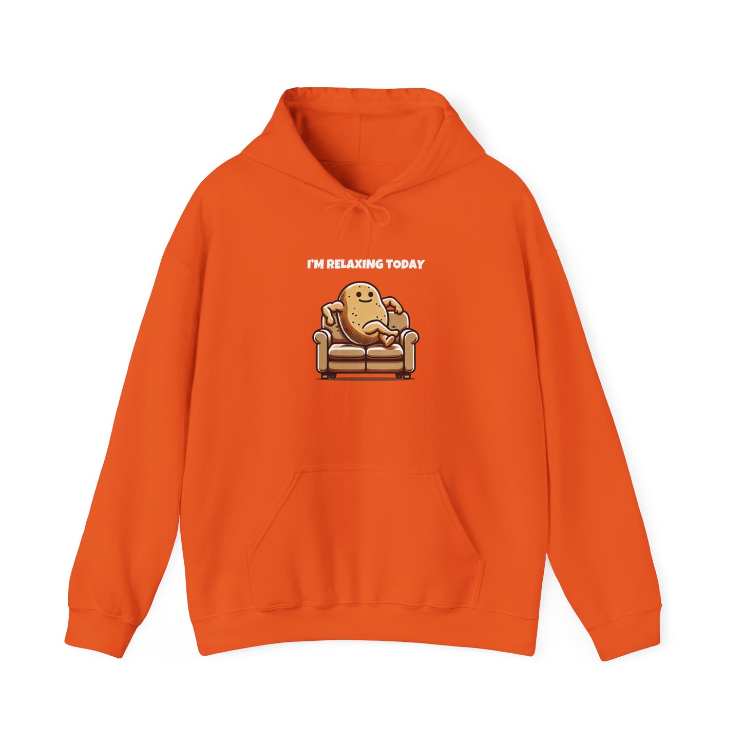 Funny Couch Potato Hooded Sweatshirt