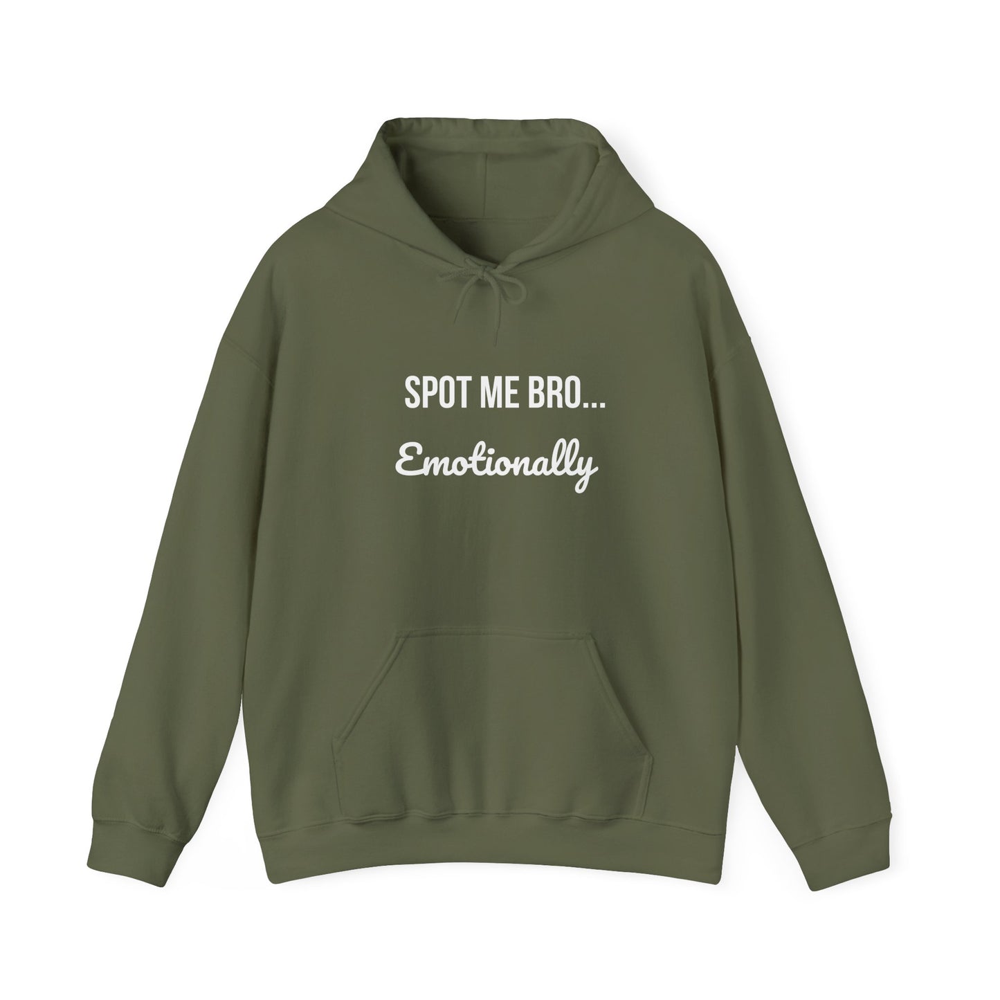 Funny Spot Me Bro Hooded Sweatshirt