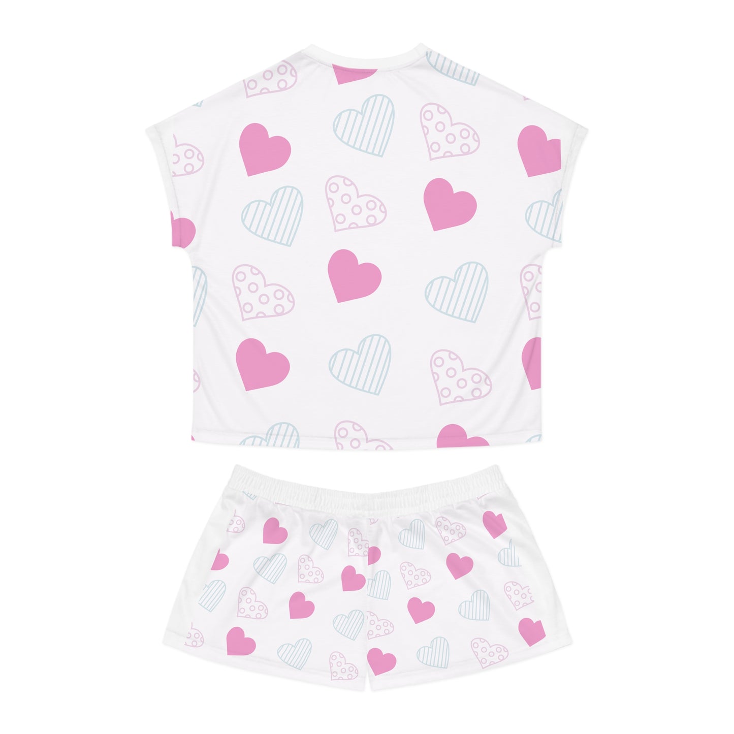 Cute Hearts Pajama Set