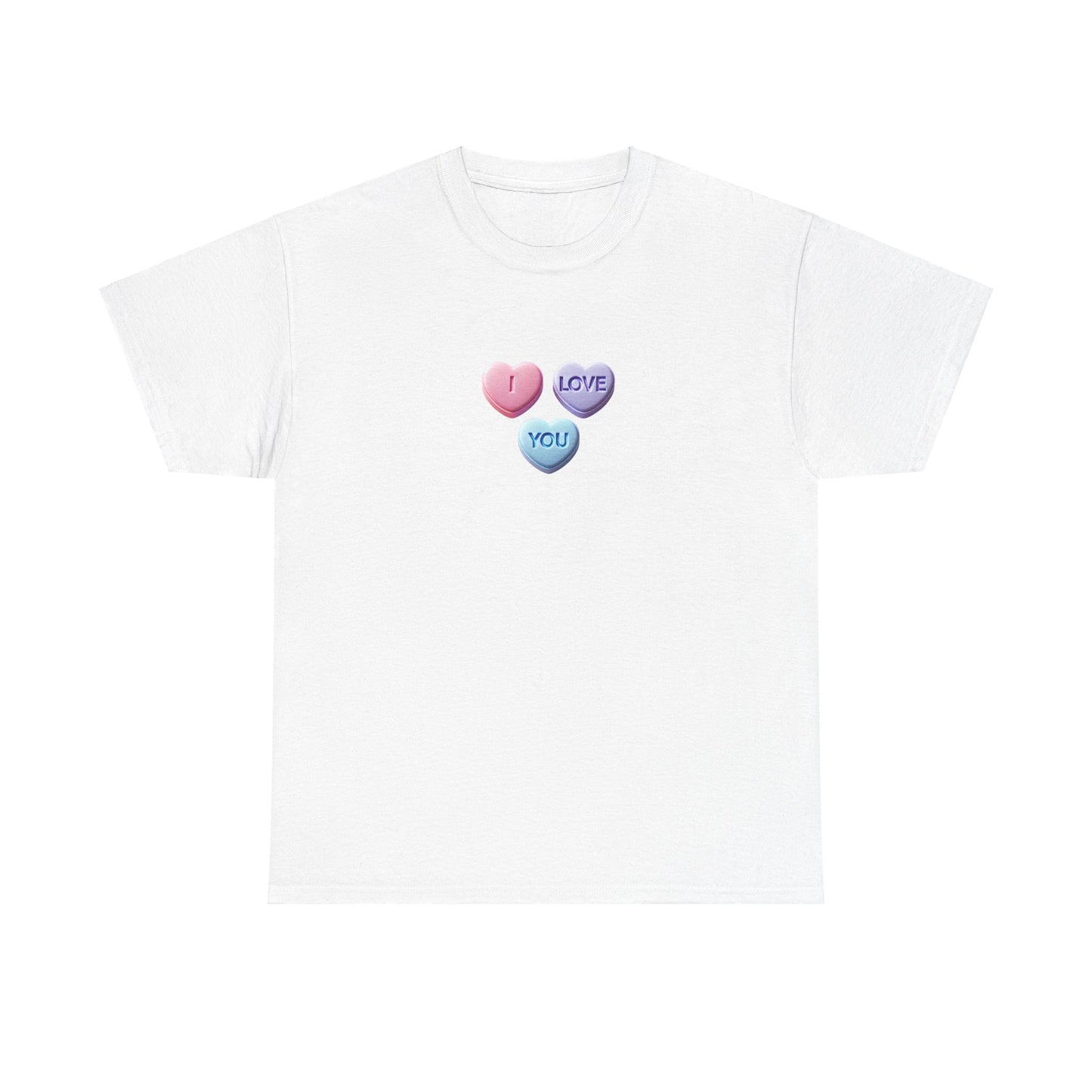 Valentines Day Candy Hearts Tee