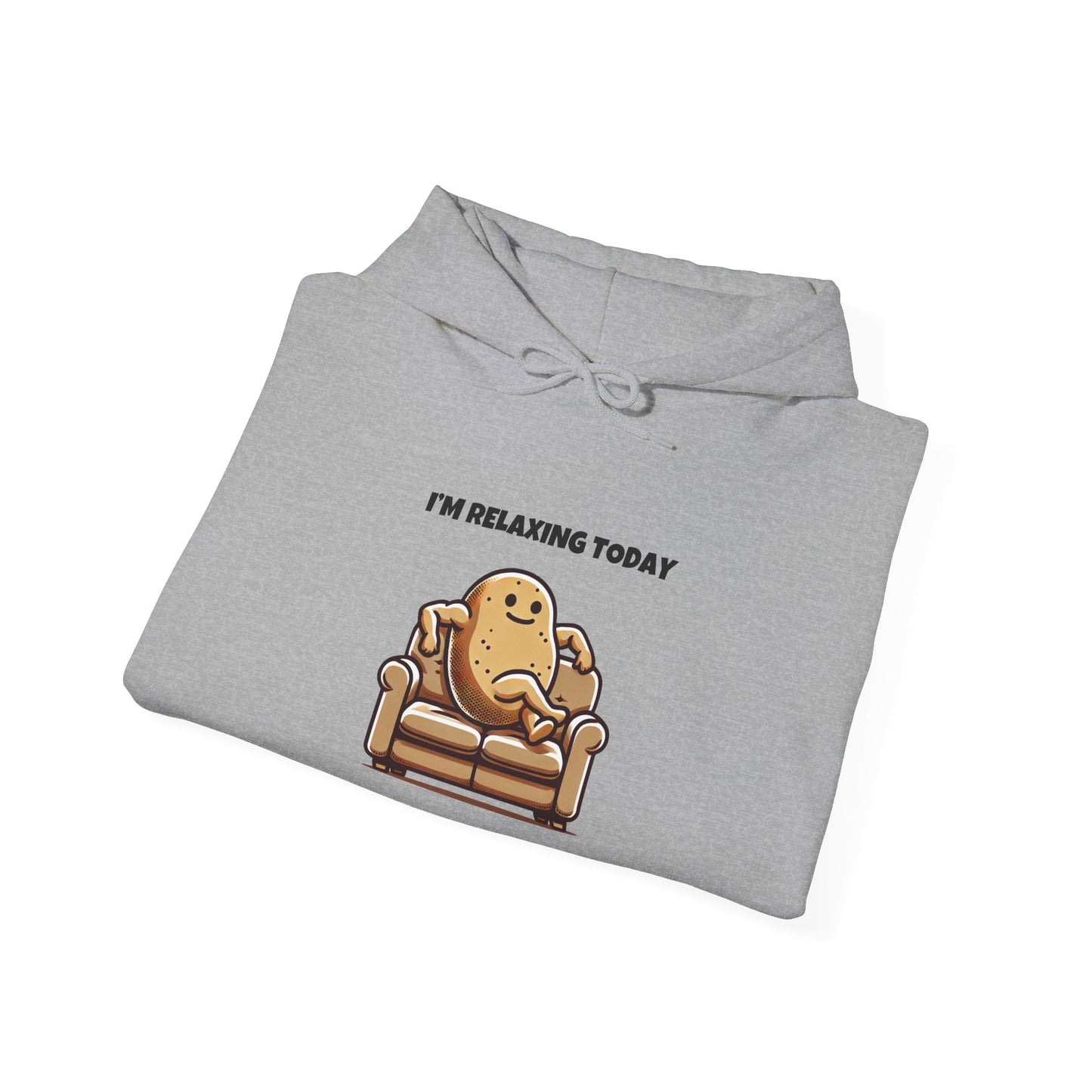 Funny Couch Potato Hooded Sweatshirt