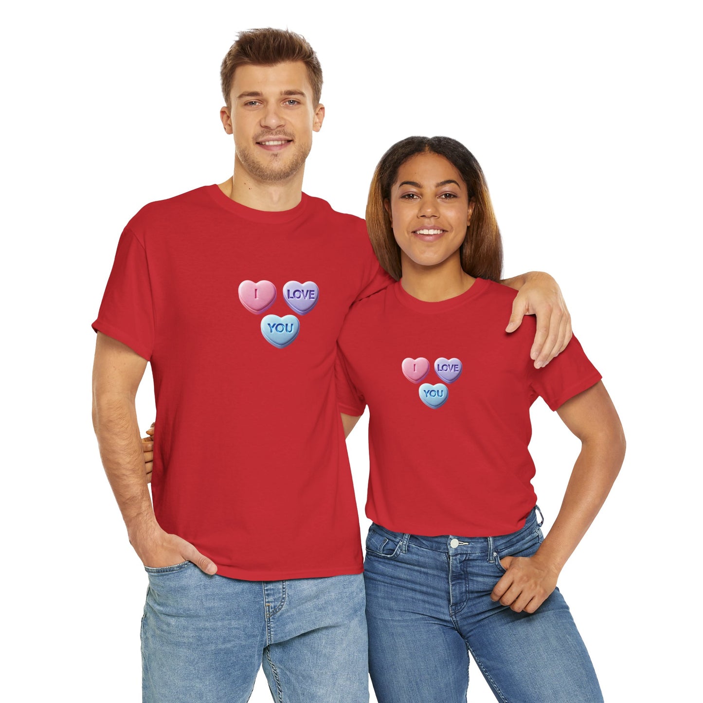 Valentines Day Candy Hearts Tee